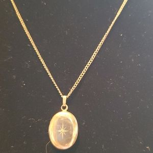 Vintage gold plated necklace